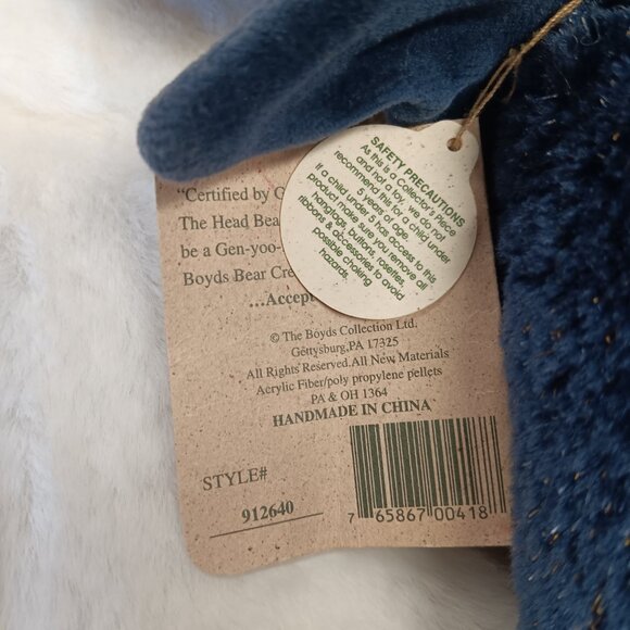 Vintage BOYDS BEARS The Court Jester Mr. McFarkle with tags - Picture 13 of 15